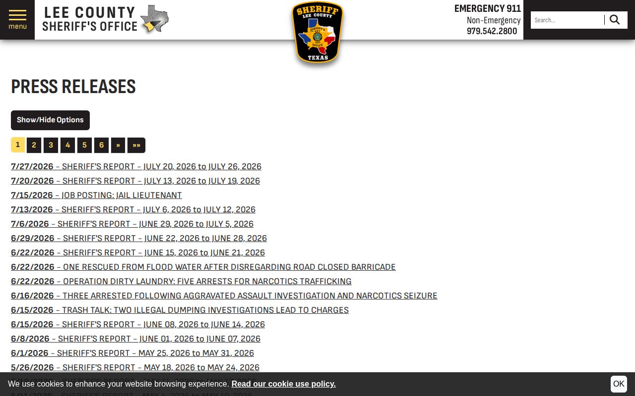 Lee County released inmate mugshot event photo channel
