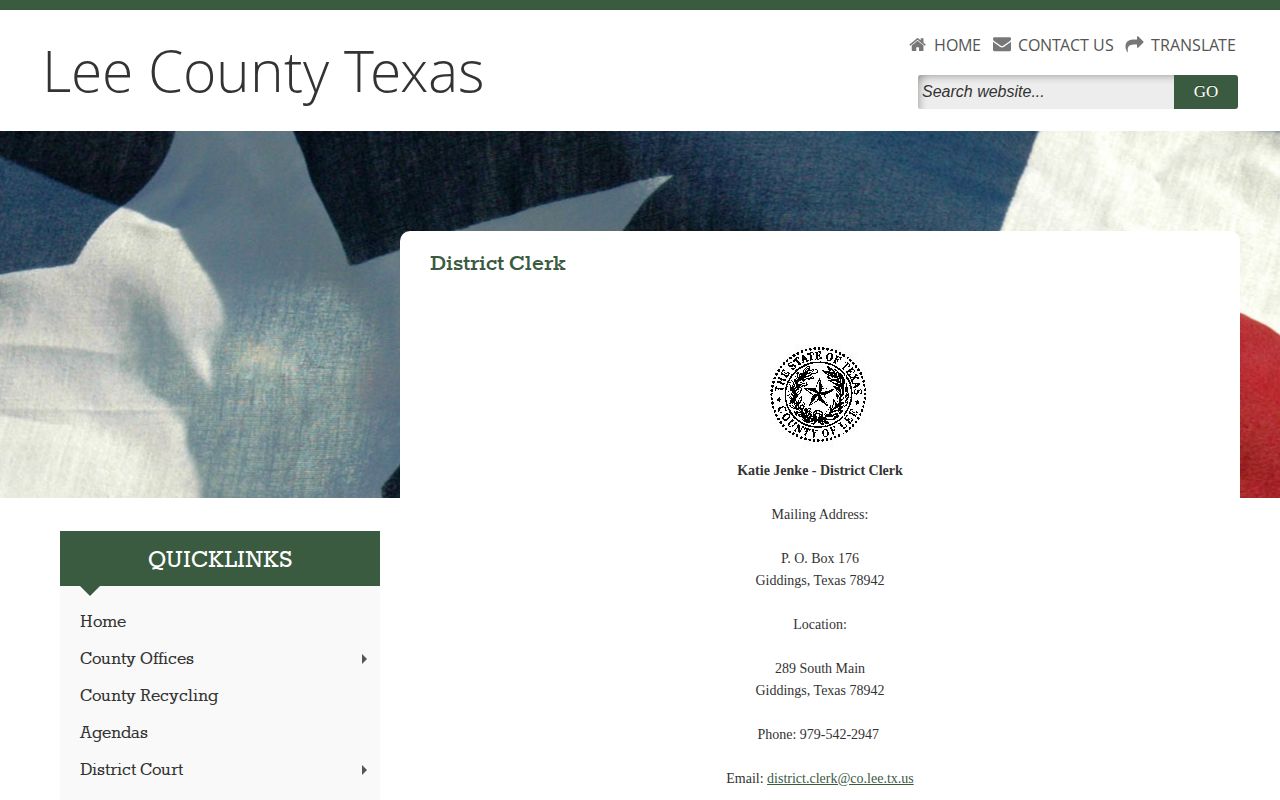 Lee County felony court record path for released inmates