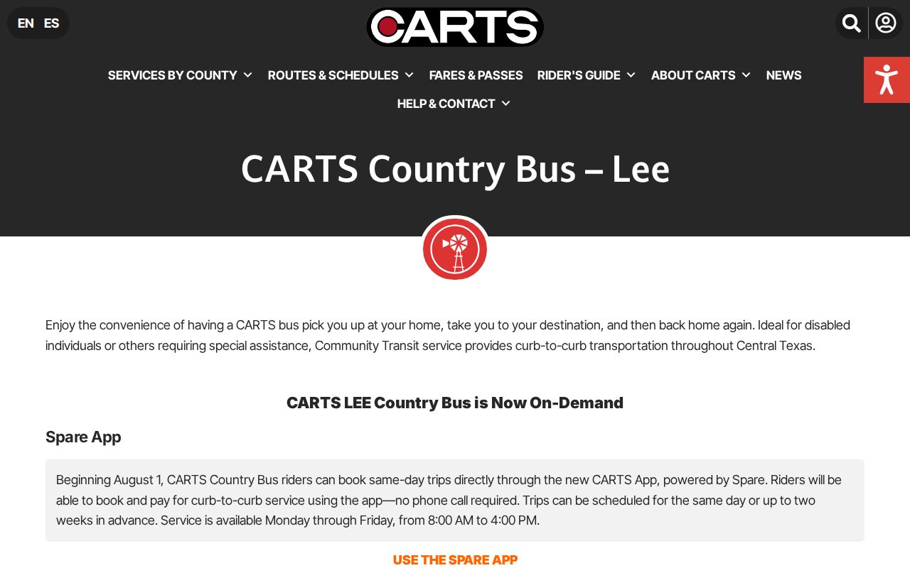 Lee County released inmate transportation option